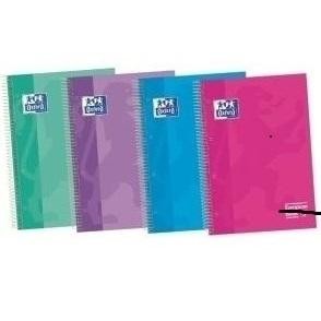 CUADERNO ESP DINA4 MICROPER 5X5 TDD 5 BANDAS 160H 90GR OXFORD