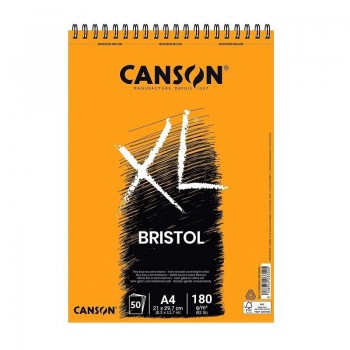 BLOCK DIBUJO CANSON XL BRISTOL DINA4 50H 180GR