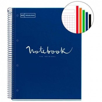 CUADERNO MR EMOT.NB-5 DURA A4 120h 90g CD.5