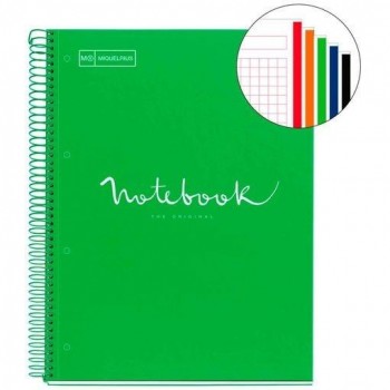 CUADERNO MR EMOT.NB-5 DURA A4 120h 90g CD.5