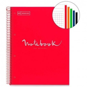 CUADERNO MR EMOT.NB-5 DURA A4 120h 90g CD.5