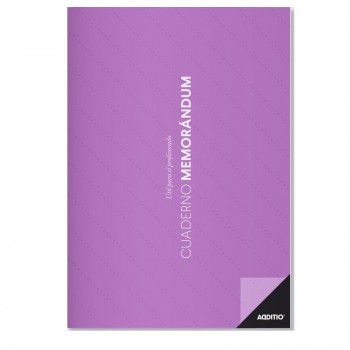 CUADERNO MEMORANDUM ADDITIO P122