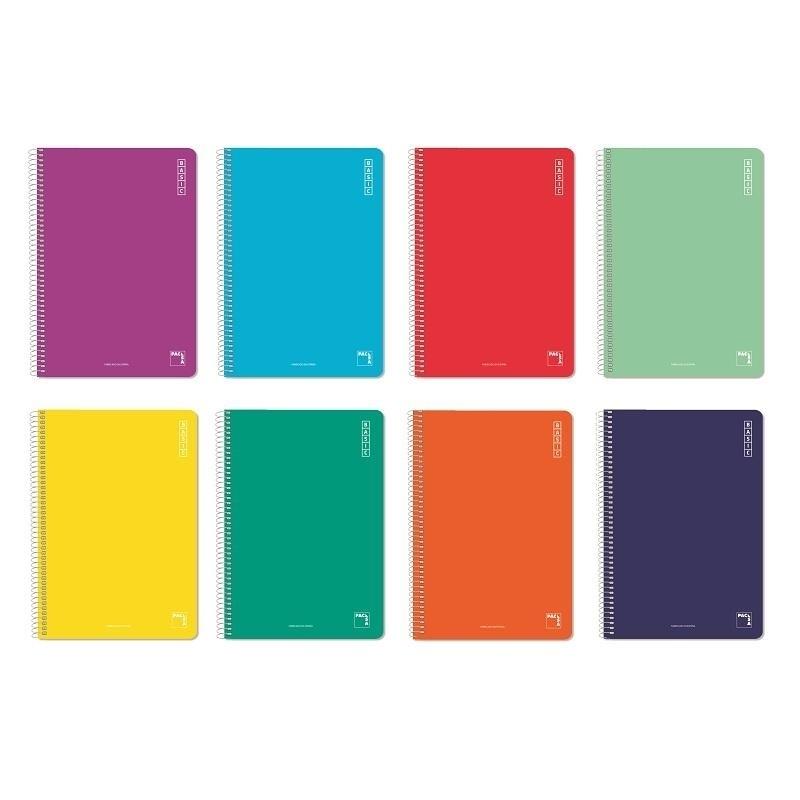 CUADERNO ESP FOLIO LISO TBB 80H 60GR PACSA