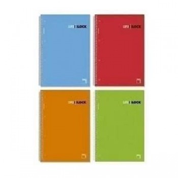 CUADERNO ESP DINA4 MICROPER LINEAS TDD 5 BANDAS 160H PACSA