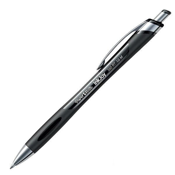 BOLIGRAFO PAPER MATE INKJOY 550 RT TRAZO 0.4MM NEGRO