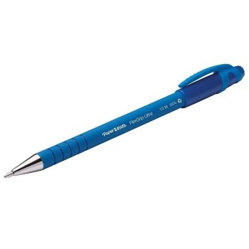 BOLIGRAFO PAPER MATE FLEXGRIP TRAZO 0,4MM AZUL