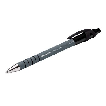 BOLIGRAFO PAPER MATE FLEXGRIP TRAZO 0,4MM NEGRO