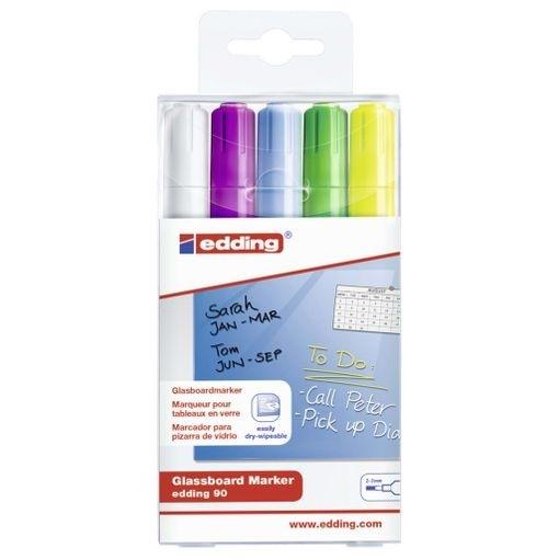 ROTULADOR PIZARRA BLANCA EDDING 90  BLISTER 5