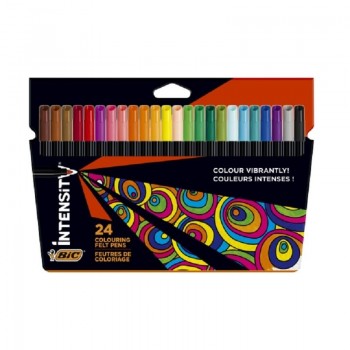 ROTULADORES ESTUCHE DE 24 COLORES BIC COLOR UP