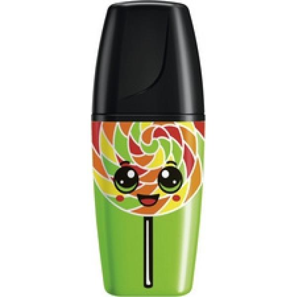 MARCADOR FLUORESCENTE STABILO BOSS MINI SWEET FRIENDS VERDE