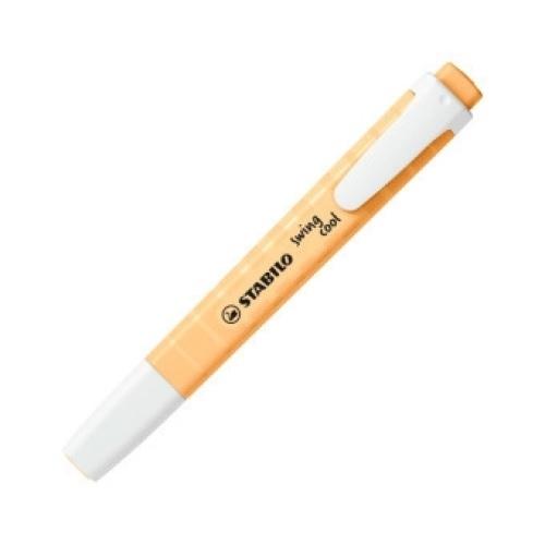 MARCADOR FLUORESCENTE STABILO SWING COOL PASTEL NARANJA PALIDO