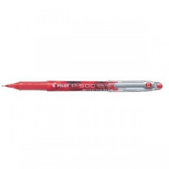 BOLIGRAFO ROLLER GEL PILOT P 500 ROJO