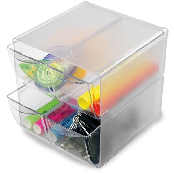 ORGANIZADOR MODULAR CON CUATRO CAJONES DE 16,5X14,5X7 CM.  FAIBO