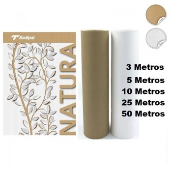 ROLLO PAPEL EMBALAR KRAFT SADIPAL NATURAL BLANCO O MARRON