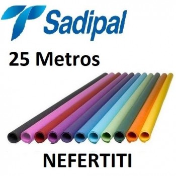 PAPEL DE EMBALAR KRAFT ROLLO SADIPAL NEFERTITI 1X25M NARANJA FUERTE