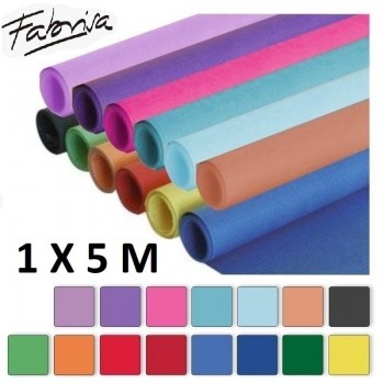 ROLLOS PAPEL KRAFT EMBALAJE FABRISA 1X5 METROS COLORES