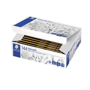 LAPICES CLASS PACK 144 UNID LAPICEROS STAEDTLER NORIS HB