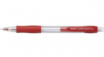 PORTAMINAS 0,5MM PILOT SUPER GRIP H-185SL ROJO