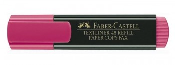 MARCADOR FLUORESCENTE FABER CASTELL TEXLINER 48 ROSA