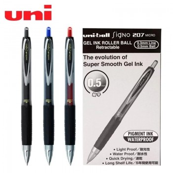 BOLIGRAFO UNI-BALL ROLLER SIGNO UMN-207 TINTA GEL