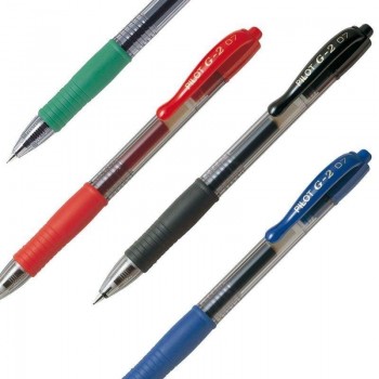 BOLIGRAFO PILOT G-2 GEL RETRACTIL 0,7MM