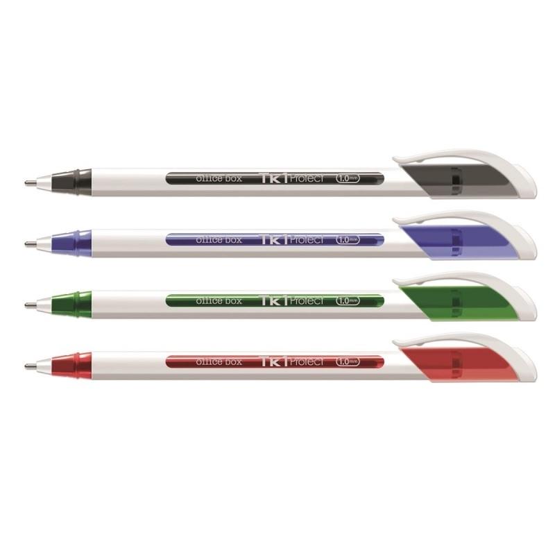 BOLIGRAFO TK1 PROTECT ANTIMICROBIAL AZUL