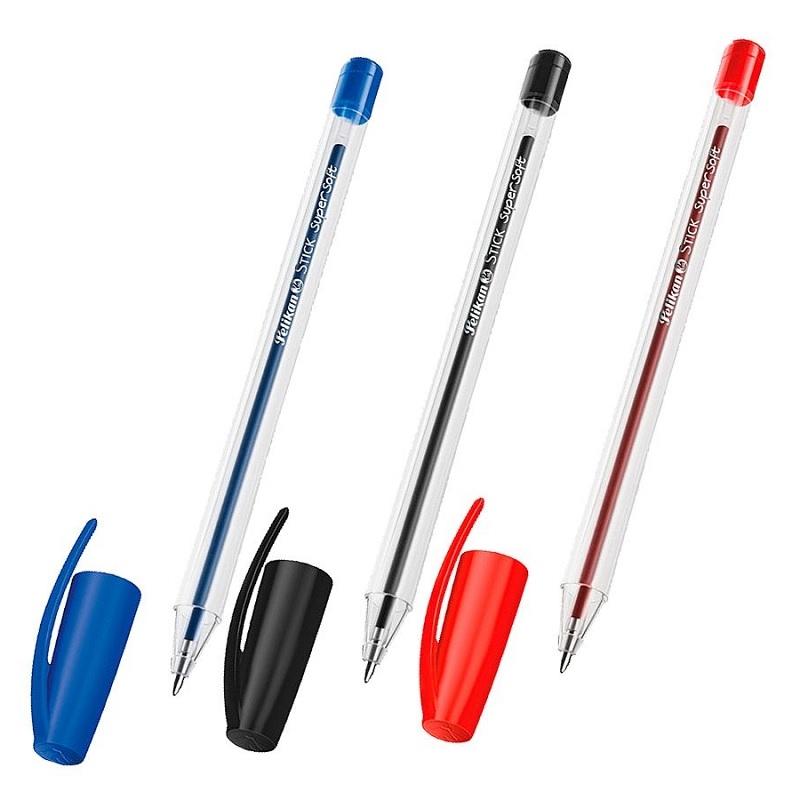 BOLIGRAFO PELIKAN STICK SUPERSOFT ROJO CJ50