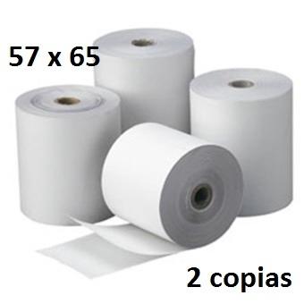 ROLLO DE PAPEL SUMADORA AUTOCOPIATIVO 57X65MM FABRISA  4576521
