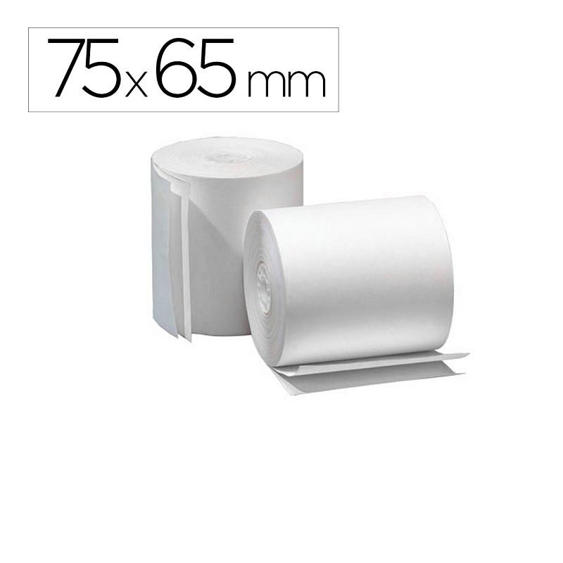 ROLLO DE PAPEL SUMADORA AUTOCOPIATIVO 75X65MM FABRISA