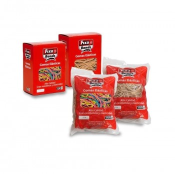 GOMAS ELASTICAS 100GR FIXO BOLSA