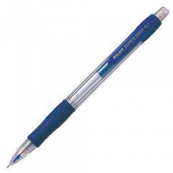 PORTAMINAS 0,7MM PILOT SUPER GRIP H-187 CUERPO AZUL