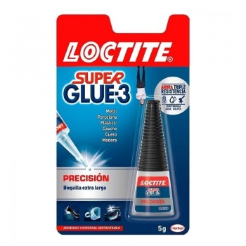 PEGAMENTO INSTANTANEO 5GR LOCTITE SUPER GLUE-3 PRECISION