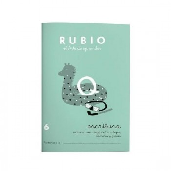 CUADERNO RUBIO ESCRITURA Nº6