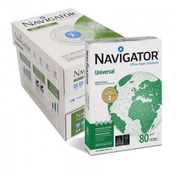 PAPEL DINA4 500 HOJAS 80GR NAVIGATOR BLANCO