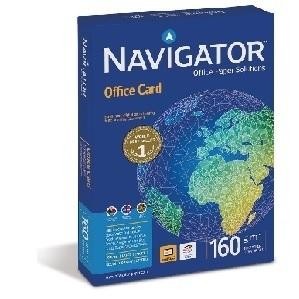 PAPEL NAVIGATOR DINA4 160GR OFFICE  IMPRESION LASER COLOR 0010CE