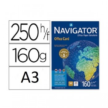 PAPEL MULTIFUNCION NAVIGATOR DINA3 160GR 250H OFFICE CARD