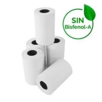 ROLLO DE PAPEL TERMICO 80X45X12 SIN BPA