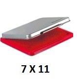TAMPON ALMOHADILLA TINTA NUM2 PELIKAN ROJO 7X11