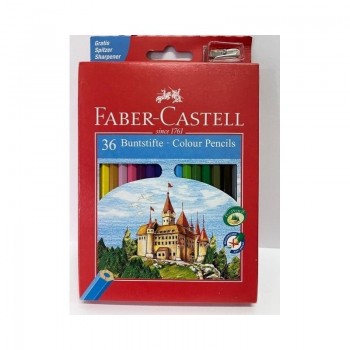 LAPICES DE COLORES FABER-CASTELL  ESTUCHE DE 36