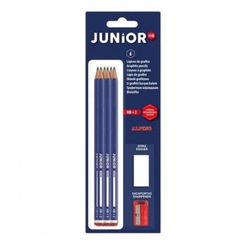 LAPIZ ALPINO JUNIOR - HB blister 6