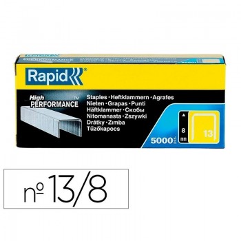 GRAPAS RAPID 5000 UD 13/8 GALVANIZADA 11835600