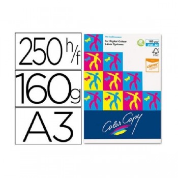 PAPEL COLOR COPY DINA3 160GR LASER 250 HOJAS CCA3160