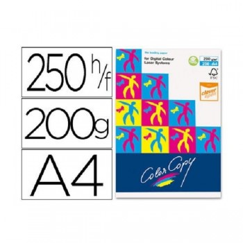 PAPEL COLOR COPY DINA4 200GR 250 HOJAS CC2030