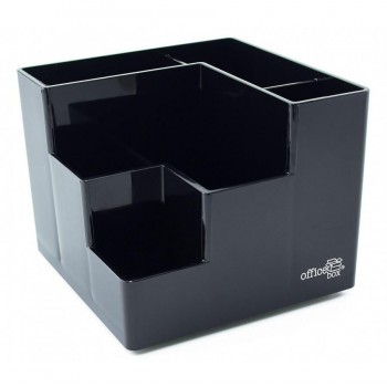 ORGANIZADOR CUBO GIRATORIO NEGRO