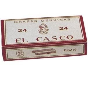 GRAPAS EL CASCO GALVANIZADAS 24