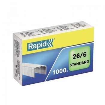 GRAPAS RAPID 26/6 ESTANDARD 1000UDS