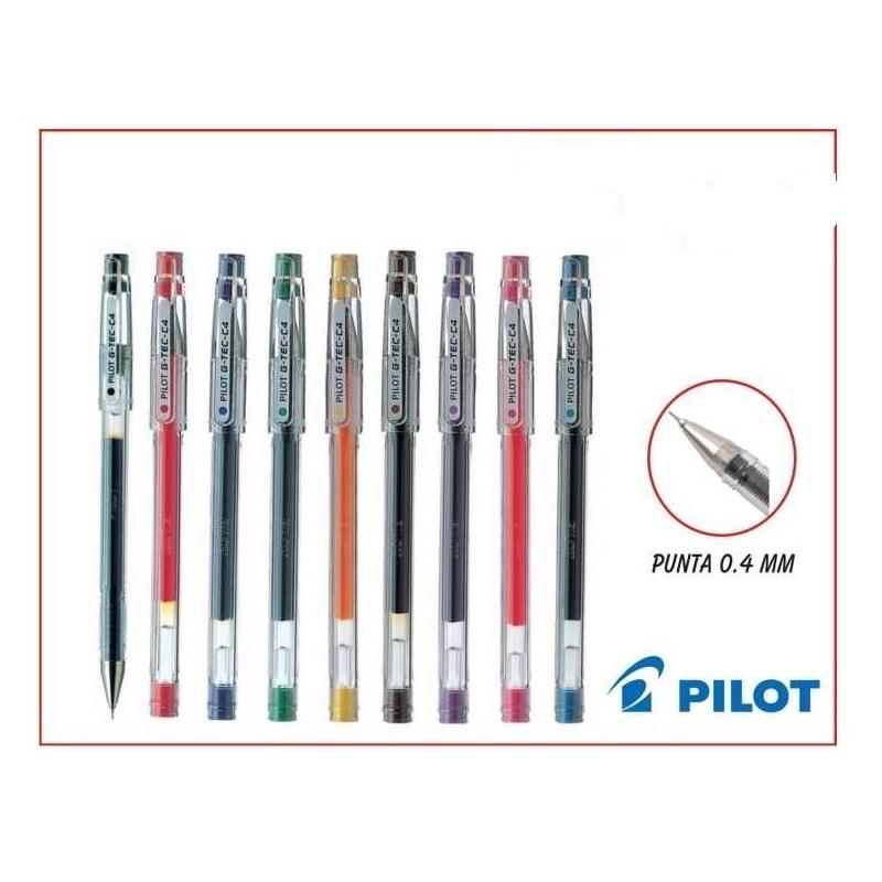BOLIGRAFO PILOT G-TEC-C4 GEL 0,2MM VIOLETA