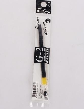 RECAMBIO BOLIGRAFO GEL PILOT G2 NEGRO BLS-G2-L