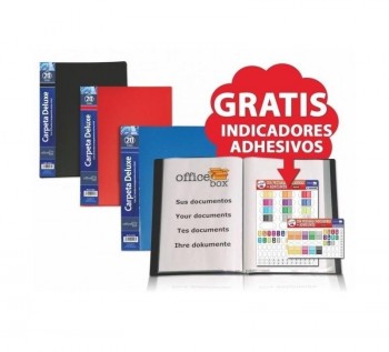 CARPETA DE 60 FUNDAS DINA4 SOLDADAS FLEXIBLES