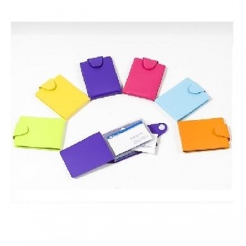 TARJETERO FORMATO CARTERA PVC IBERPLAS 10 FUNDAS FUN COLOR